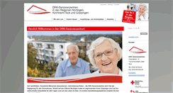 Desktop Screenshot of drk-seniorenzentren.de